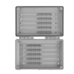 Preston - Onderlijnbox Mag Store System Unloaded Hooklength Box - Preston -Hoogwaardige Visuitrusting 1266201546