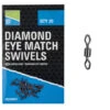 Preston - Wartels Diamond Eye Match Swivels - Preston -Hoogwaardige Visuitrusting 1266203746