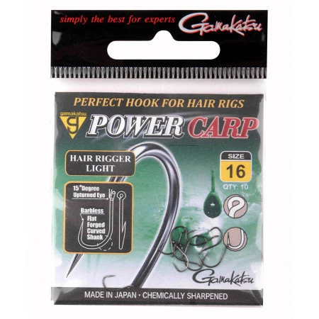 Gamakatsu - Haken Power Carp Hair Rigger Light - Gamakatsu 3 Gamakatsu - Haken Power Carp Hair Rigger Light - Gamakatsu