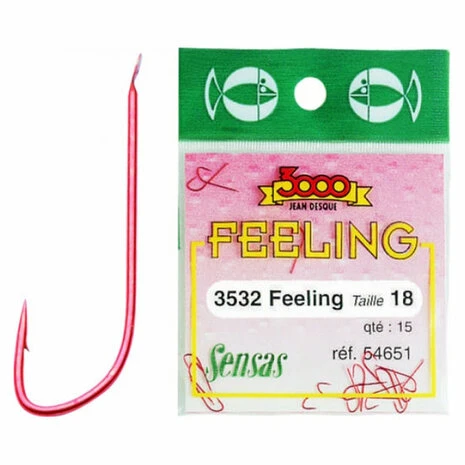 Haken Feeling 3532 15St Rood - Sensas 3 Haken Feeling 3532 15St Rood - Sensas