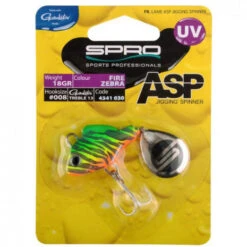 SPRO - Spinners & Lepels ASP Spinner Uv Fire Zebra - 21gr - SPRO 8 SPRO - Spinners & Lepels ASP Spinner Uv Fire Zebra - 21gr - SPRO -Hoogwaardige Visuitrusting 1419490221