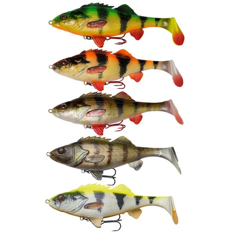 Savage Gear - Softbaits SG 4D Perch Shad - 125mm - 23g - Savage Gear 3 Savage Gear - Softbaits SG 4D Perch Shad - 125mm - 23g - Savage Gear