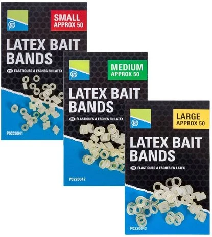 Preston - Latex Bait Bands - Preston 3 Preston - Latex Bait Bands - Preston
