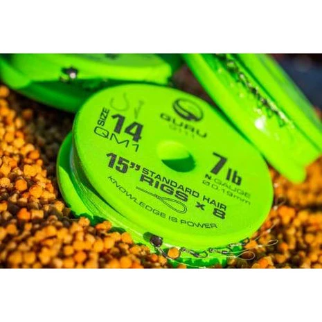 Guru - Onderlijn QM1 Standard Hair Rigs - 38cm - Guru 4 Guru - Onderlijn QM1 Standard Hair Rigs - 38cm - Guru - Afbeelding 2