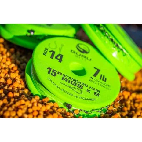 Guru - Onderlijn SMWG Standard Hair Rigs - 38cm - Guru 4 Guru - Onderlijn SMWG Standard Hair Rigs - 38cm - Guru - Afbeelding 2