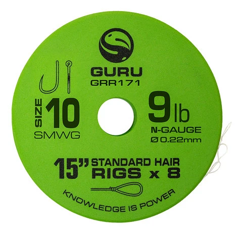 Guru - Onderlijn SMWG Standard Hair Rigs - 38cm - Guru 3 Guru - Onderlijn SMWG Standard Hair Rigs - 38cm - Guru