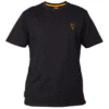 Fox Carp - Fox Collection Black / Orange T-shirt - Fox Carp