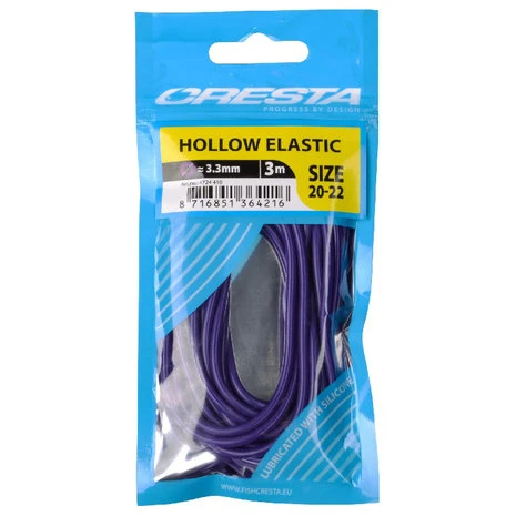 Cresta - Holle Elastiek Hollow Elastic - 3m - Cresta 4 Cresta - Holle Elastiek Hollow Elastic - 3m - Cresta - Afbeelding 2