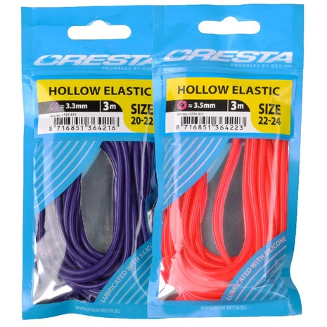 Cresta - Holle Elastiek Hollow Elastic - 3m - Cresta 3 Cresta - Holle Elastiek Hollow Elastic - 3m - Cresta