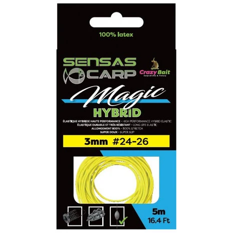 Sensas - Volle Elastiek Magic Hybrid - Sensas 3 Sensas - Volle Elastiek Magic Hybrid - Sensas
