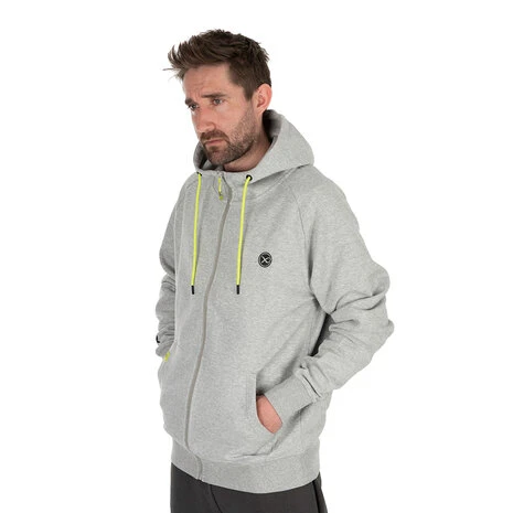 Matrix - Black Edition Full Zip Hoody Lime/Marl Grey - Matrix 4 Matrix - Black Edition Full Zip Hoody Lime/Marl Grey - Matrix - Afbeelding 2