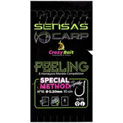 Sensas - Onderlijn Crazy Bait Carp Feeling Spike Special Method Spike 4015 - 10cm - Sensas