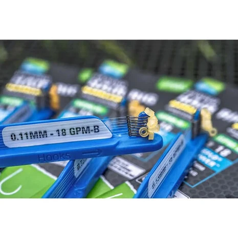 Preston - Onderlijnen Banded Hair Rig Barbless GPM-B - 10cm - Preston 7 Preston - Onderlijnen Banded Hair Rig Barbless GPM-B - 10cm - Preston - Afbeelding 5