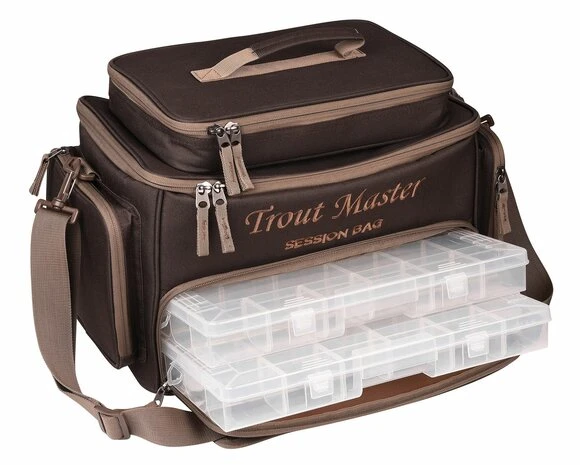 Trout Master - Session Bag Incl. Tackle Boxen - SPRO 3 Trout Master - Session Bag Incl. Tackle Boxen - SPRO