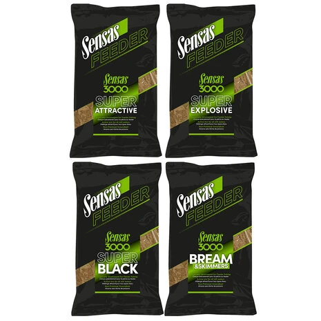 Sensas - Voeder Feeder 3000 1kg - Sensas 3 Sensas - Voeder Feeder 3000 1kg - Sensas