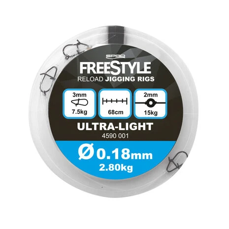 SPRO - Onderlijn Freestyle Reload Jig Rig - 68cm - SPRO 5 SPRO - Onderlijn Freestyle Reload Jig Rig - 68cm - SPRO - Afbeelding 3