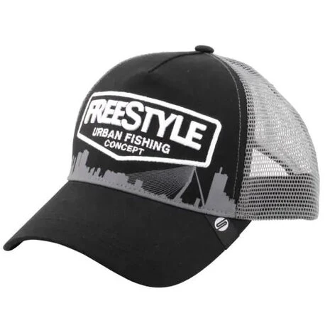 SPRO - Pet Freestyle Trucker Cap Black Front - SPRO 3 SPRO - Pet Freestyle Trucker Cap Black Front - SPRO
